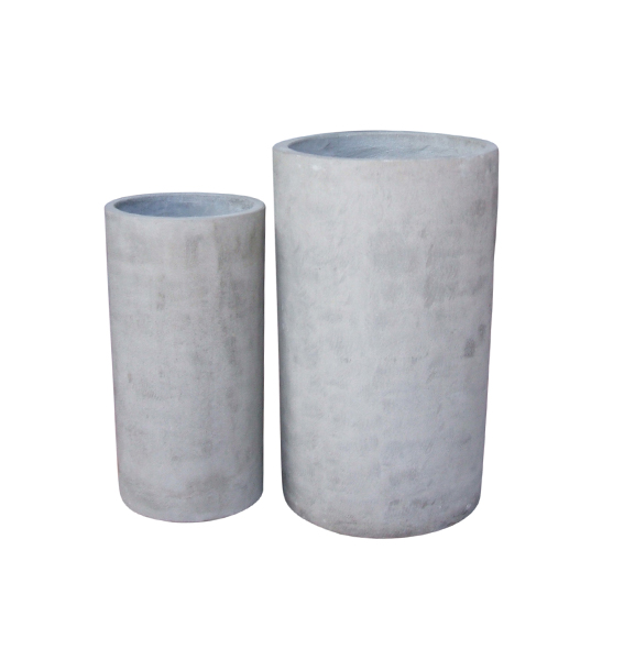 Stone Mosaic Pot Cement TQV_P26046