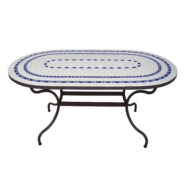 Mosaic Oval Table TQV_216034