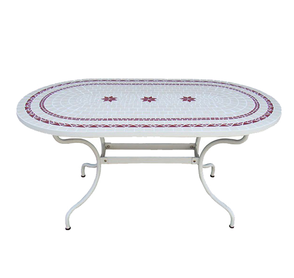 Mosaic Oval Table TQV_216035