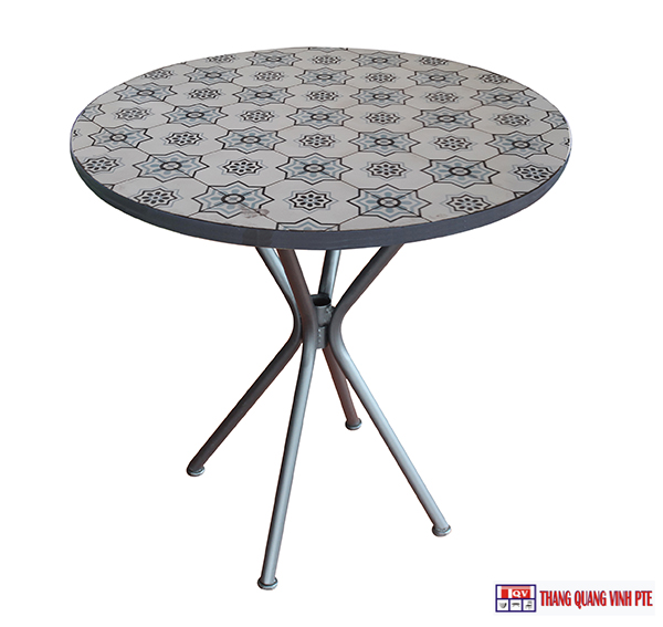 Bàn tròn Mosaic TQV_216111